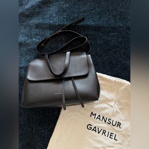 Mansur Gavriel Black Shoulder Bag